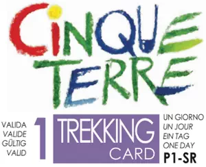 Cinque Terre Card Trekking, kortet för att resa Cinque Terres stigar